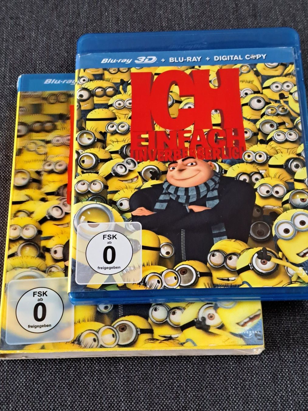 Tutti i DVDs: Ich einfach unverbesserlich, Blu-Ray, 2 Disc Edition (2D+3D) – Usato da Unterseen venduto da Kanica 6