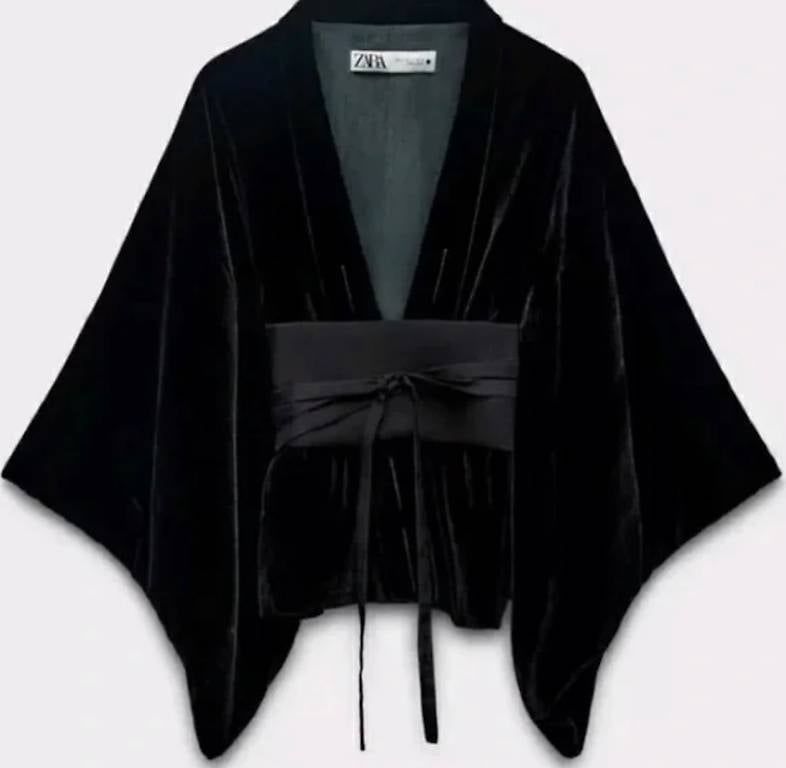 Arte internazionale: Schwarzer Kimono von Zara – Usato da Rudolfstetten venduto da krach 1