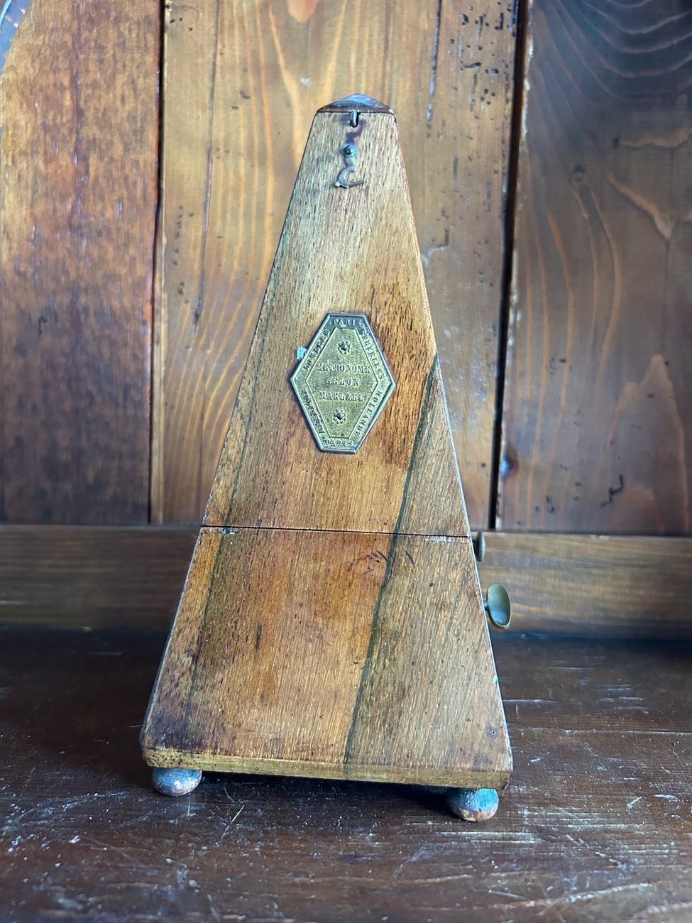 Misurare: Antikes Vintage Maelzel Metronom – Usato da Kestenholz venduto da oldietoys 1