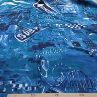 Designer Viskose glanz Panel von ICEBERG 1.20x1.35m New York