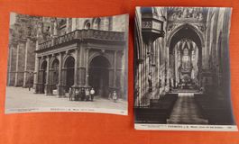 FREIBURG BREISGAU, 2 FOTOGRAFIEN 1904