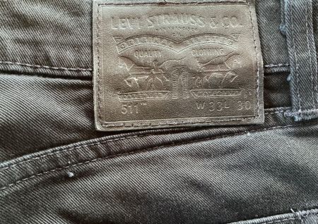 Levi’s 511 Stretch Schwarz  W33 L30