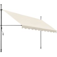 Klemmmarkise 400 x 120 x 211 - 304 cm
