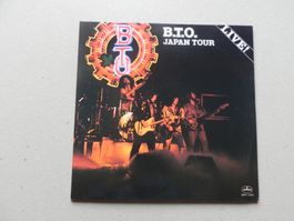 LP Kanada Rock Bachman Turner Overdrive BTO 1977 Japan Live