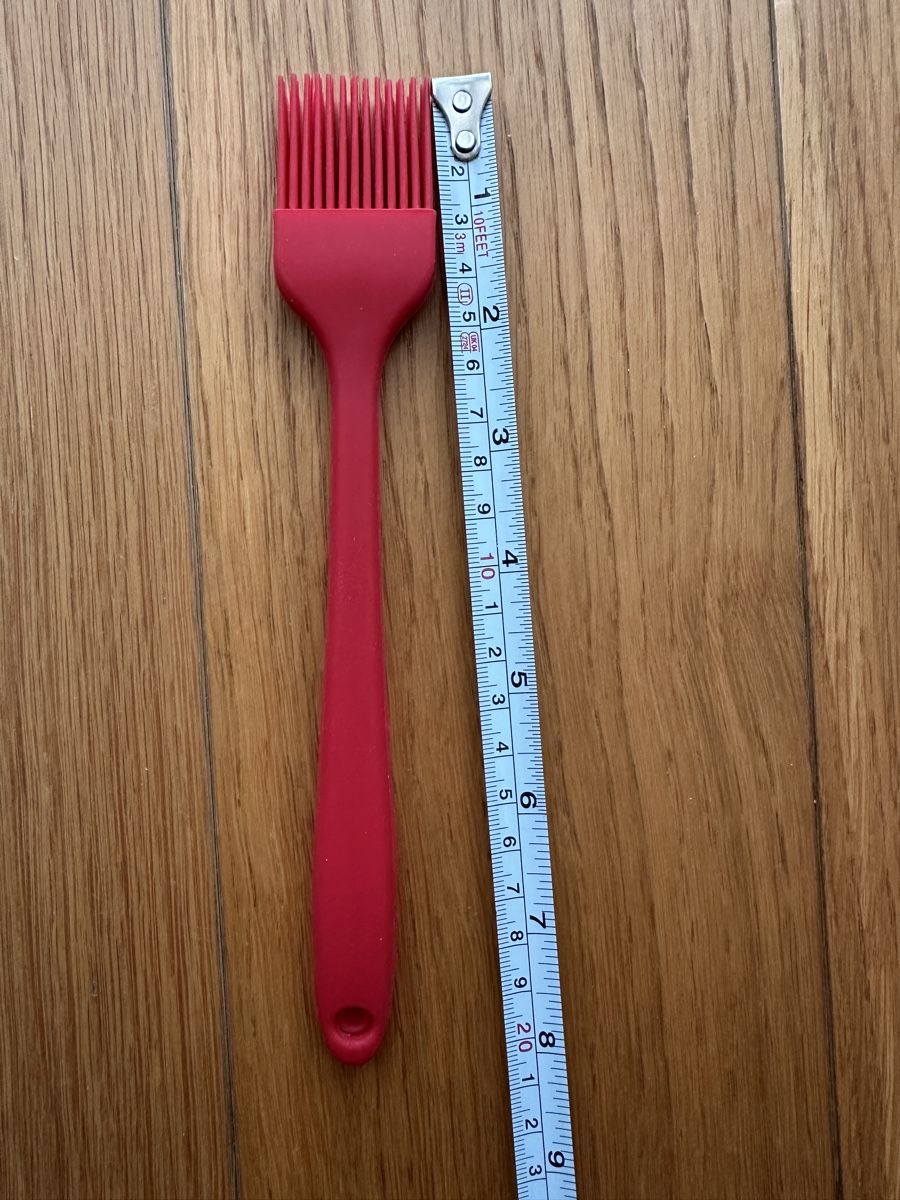 Küchengeräte: Red Silicone Pastry & BBQ Brush Baking Tool New – Gebraucht aus Gattikon von Sarahs_Schatzkammer 1