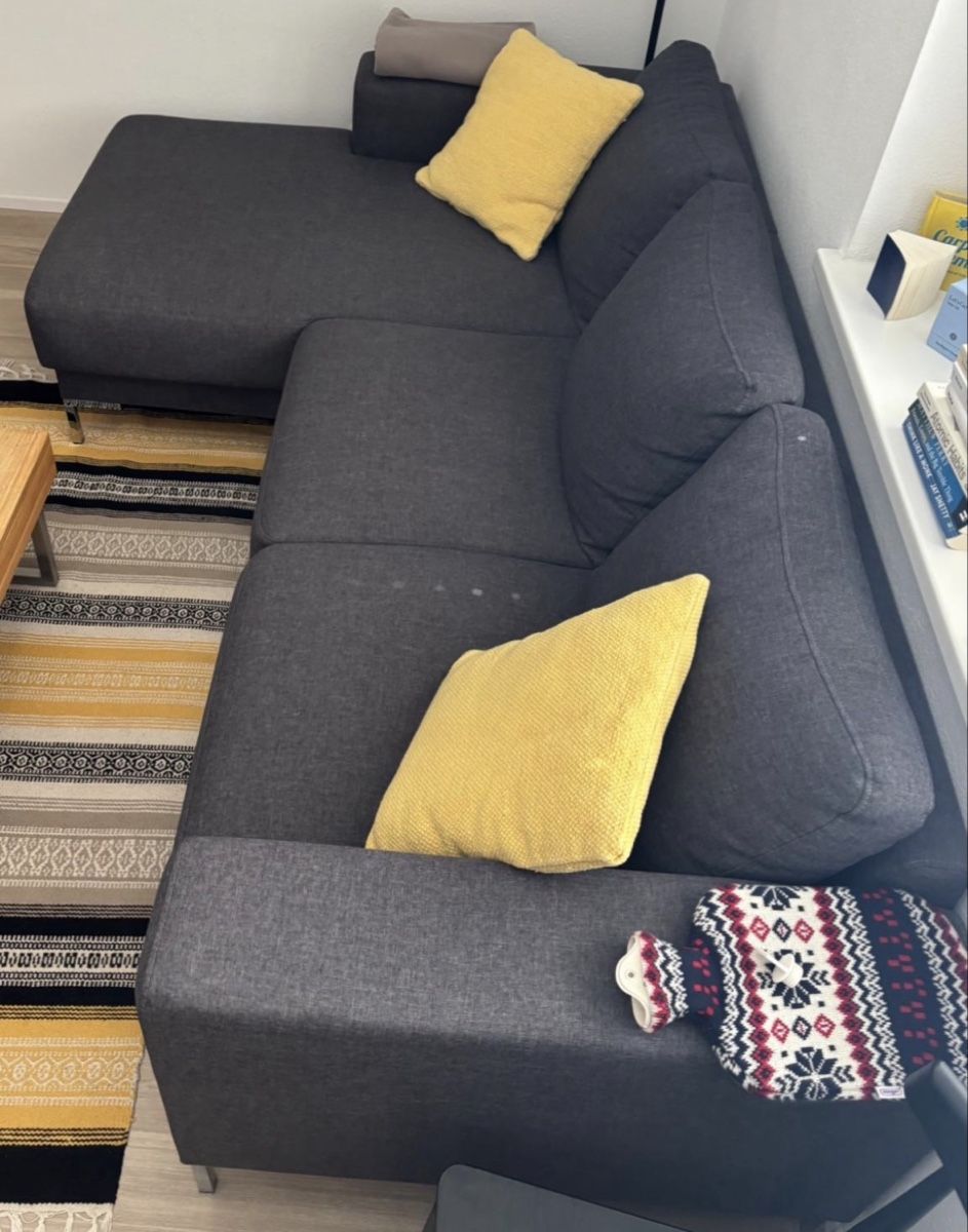 Micasa Divani: Ecksofa dunkelgrau sehr guter Zustand – Nuovo (secondo la descrizione) da Winterthur venduto da Saki02 2