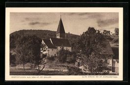 AK St. Margrethen, Alte Kirche im Ort