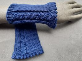Pulswärmer jeansblau