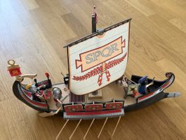 Playmobil Roman Ship and Figures Set Good Condition