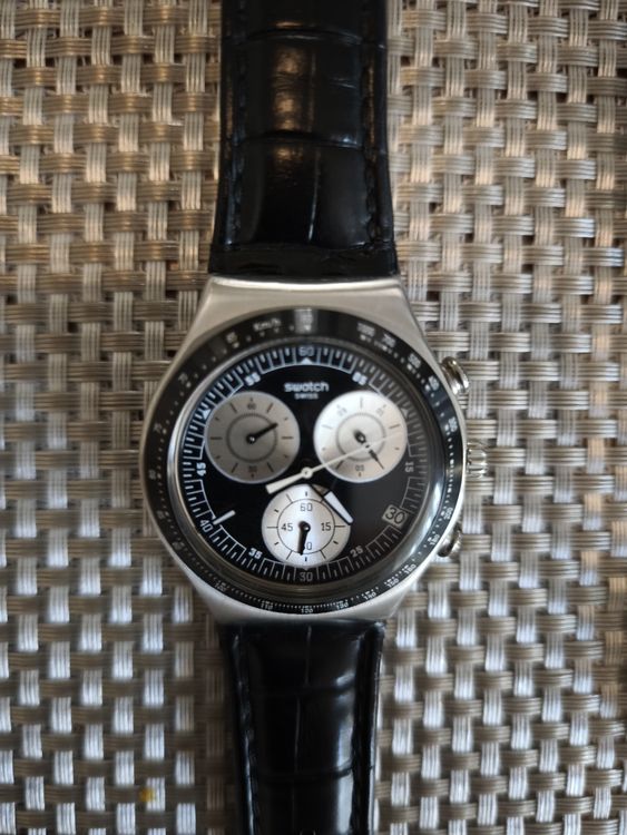 Swatch mit zusaetzlich neuem  Uhrband 3