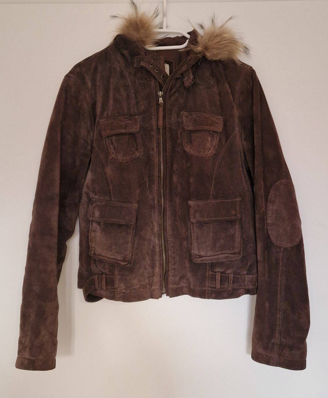 Giacche: Giacca in pelle marrone con cappuccio – Usato da Gordola venduto da lul_g86d 2