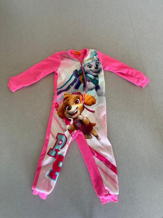Paw Patrol Schlafanzug Grösse 104/110 rosa gebraucht