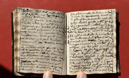 Historisches medizinisches Notizbuch handgeschrieben alt