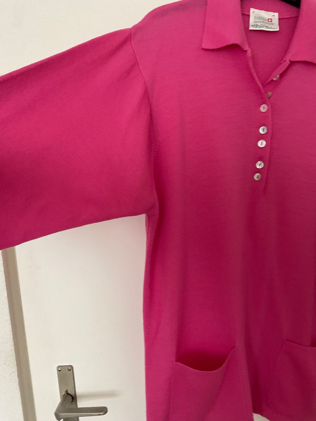 Peter Hahn Pulls & Sweat-shirts: Peter Hahn feine Wolle Pullover Gr 44 rosa mit Taschen NEU – Neuf (Voir description) à Urdorf par alda02 3