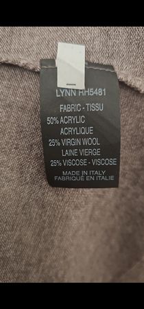 Longue robe gris chiné, - Taille XXL neuve
