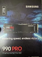 Samsung SSD 990 PRO 2TB PCIe 4.0 NVMe M.2 Original verpackt 