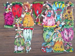 Blumenkinder Papier 1980er