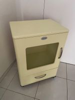 (Bar-)Möbel MALIBU, gelb mit Schublade und Glastüre