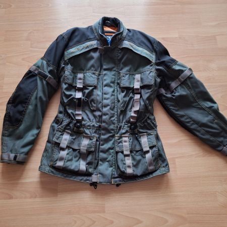 Damen Sommer-Motorradjacke mit Protektoren Gr. S