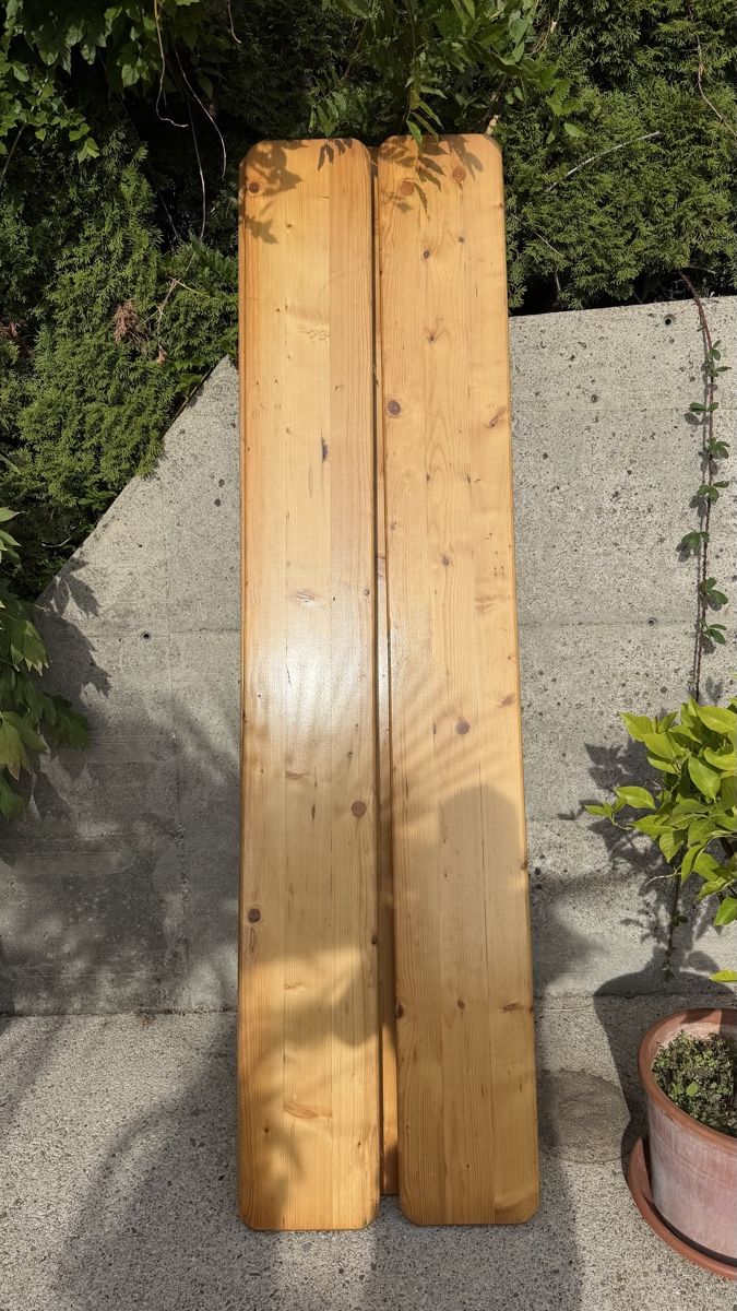 Tischset: Biergarnitur Holz klappbar gebraucht – Gebraucht aus Schmidrüti von Prismagepard69 1