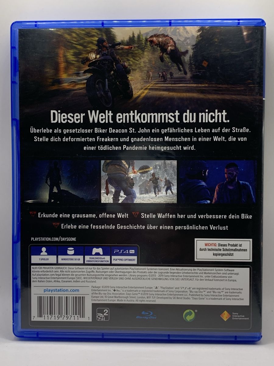 Sony Jeux: PS4 - Days Gone – D'occasion à Ostermundigen par RG-Collector 1