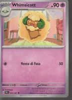 TCG POKEMON destino di Paldea PAF 035/091 WHIMSICOTT Italian