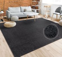 TOP Preis-Leistung 🖤  XXXL Teppich 280x380 Teppich Black