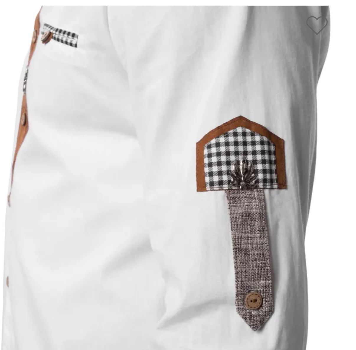 Costumi: neues Oktoberfest Hemd Grösse S – Nuovo e nell'imballaggio originale da Necker venduto da liq24 1
