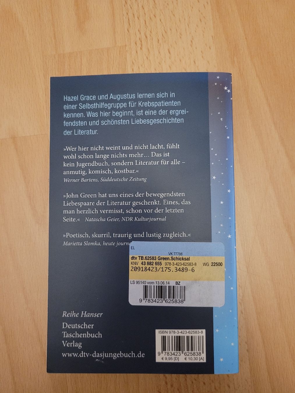 Libri: das Schicksal ist ein mieser Verräter – Usato da Perlen venduto da Safari_23 1