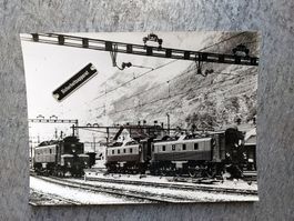 SBB Be 4/6 und Ce 6/8 I - Erstfeld - Foto