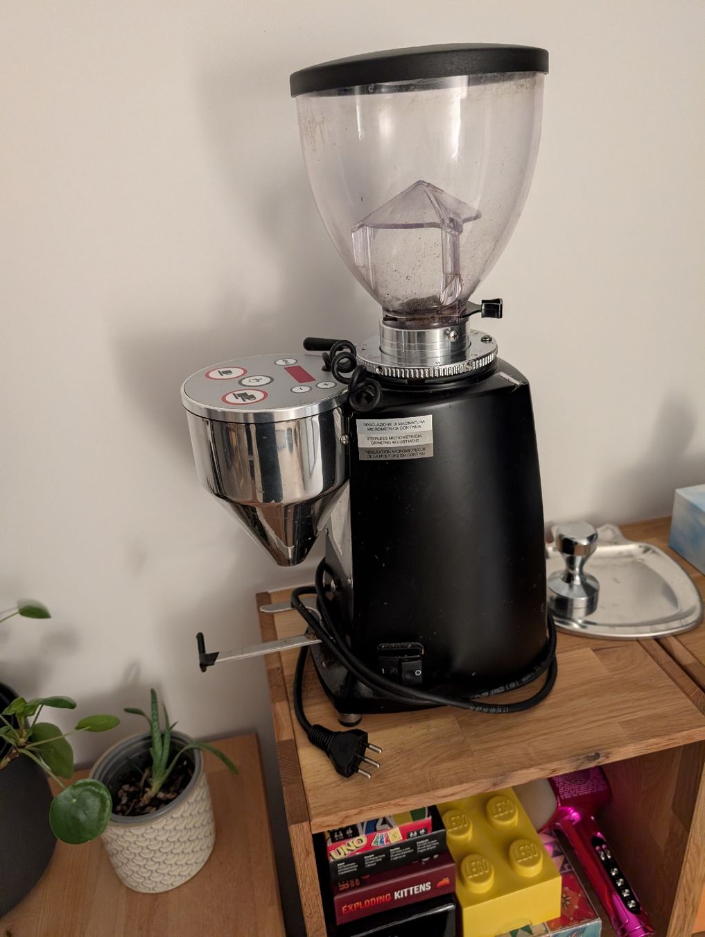 Kaffeemaschinen & Espressomaschinen: coffee grinder mazzer mini electronic A – Gebraucht aus Zürich von vas_jsr8