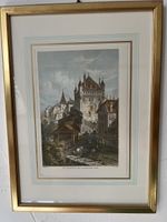 1 Tableau Lausanne  Chateau selon photos