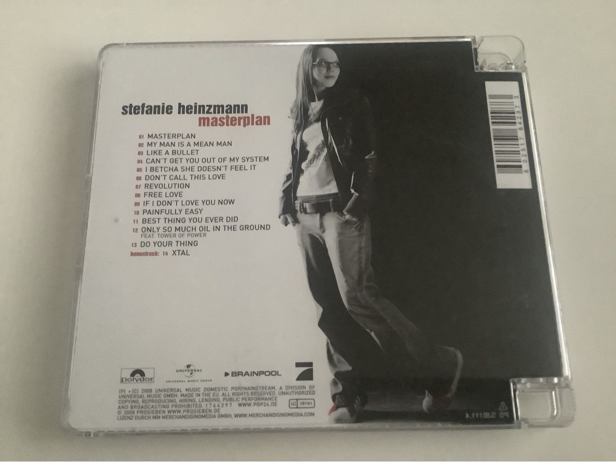 CDs: Stefanie Heinzmann / Masterplan / 2008 – D'occasion à Dübendorf par Shreck 1