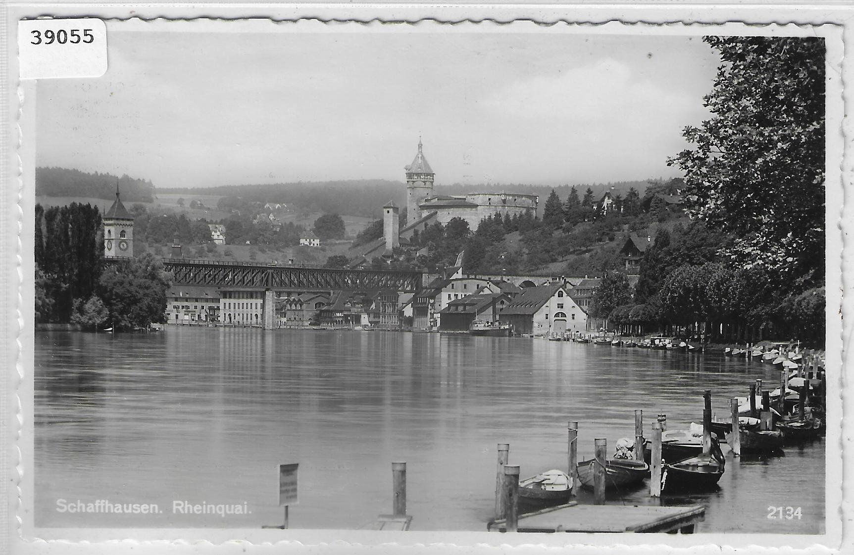 Cartoline postali: Schaffhausen - Rheinquai – Usato da Ettingen venduto da Kartenplanet
