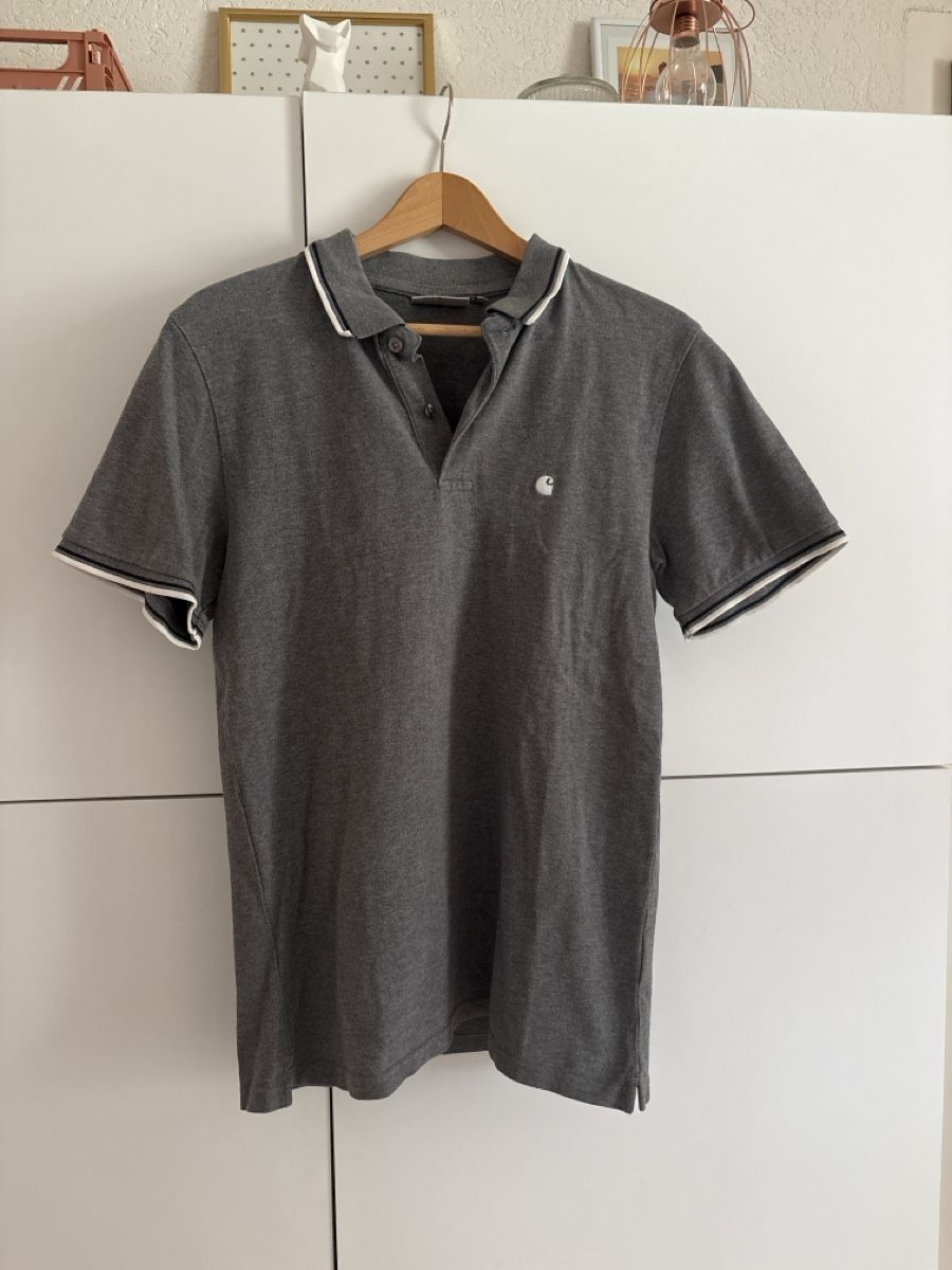 Carhartt Magliette Polo: Polo Carhartt gris, taille M, – Nuovo (secondo la descrizione) da Pully venduto da kaba07