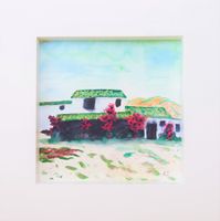 Aquarell: Hazienda