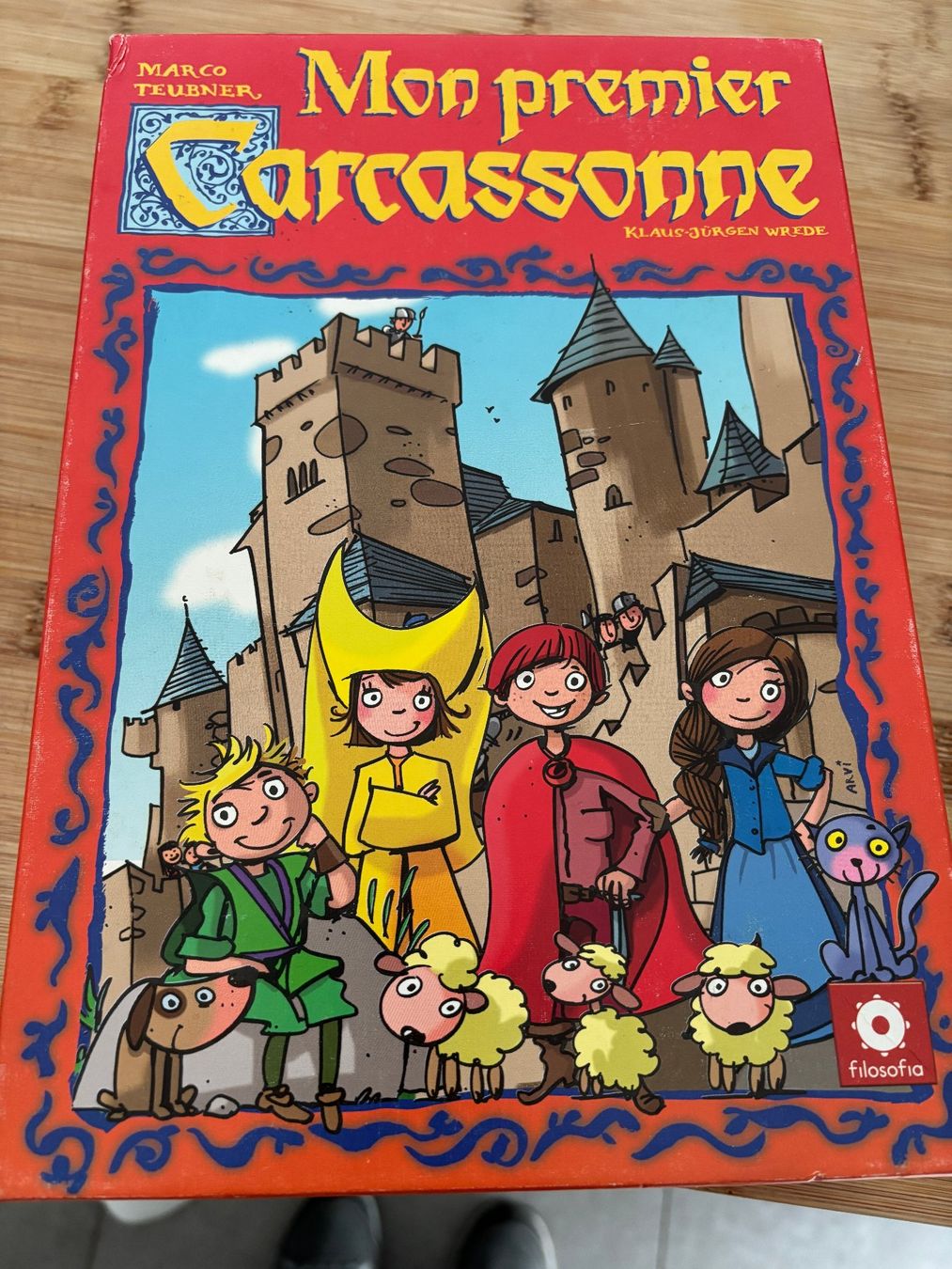 Jeux: Je mon premier Carcassone dès 4 ans – D'occasion à Salvenach par gwenwywar