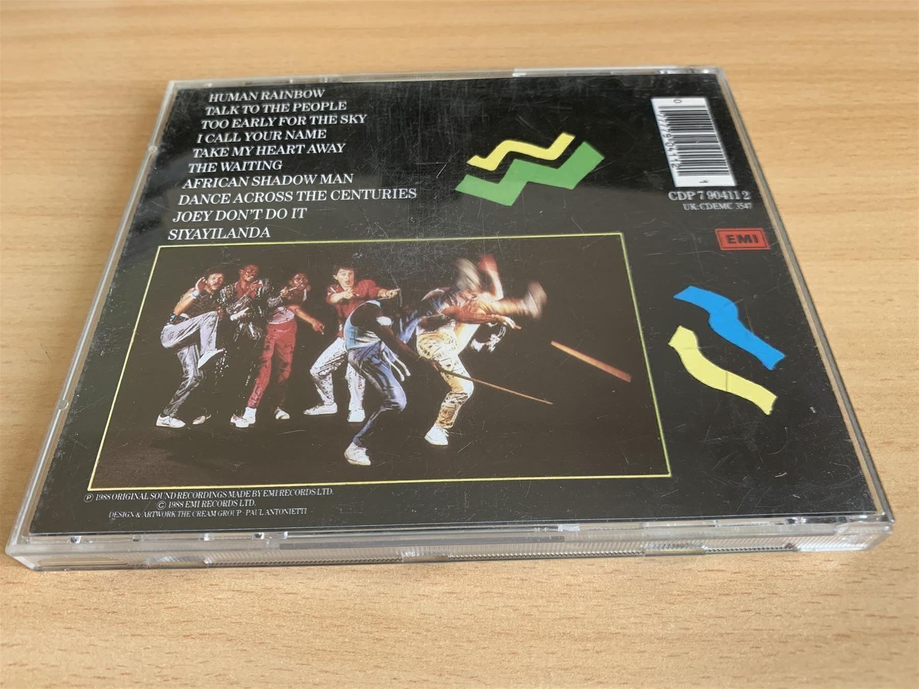 CD: Johnny Clegg & Savuka – Shadow Man – Usato da Rikon im Tösstal venduto da Alpenmutz 1