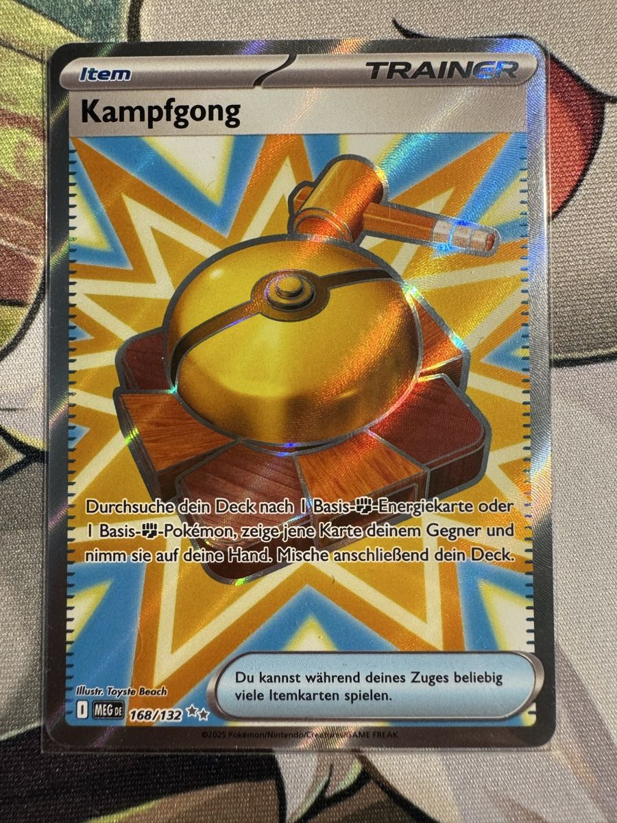 Pokémon Carte collezionabili: Kampfgong 168/132 DE – Nuovo (secondo la descrizione) da Therwil venduto da CarottiCards