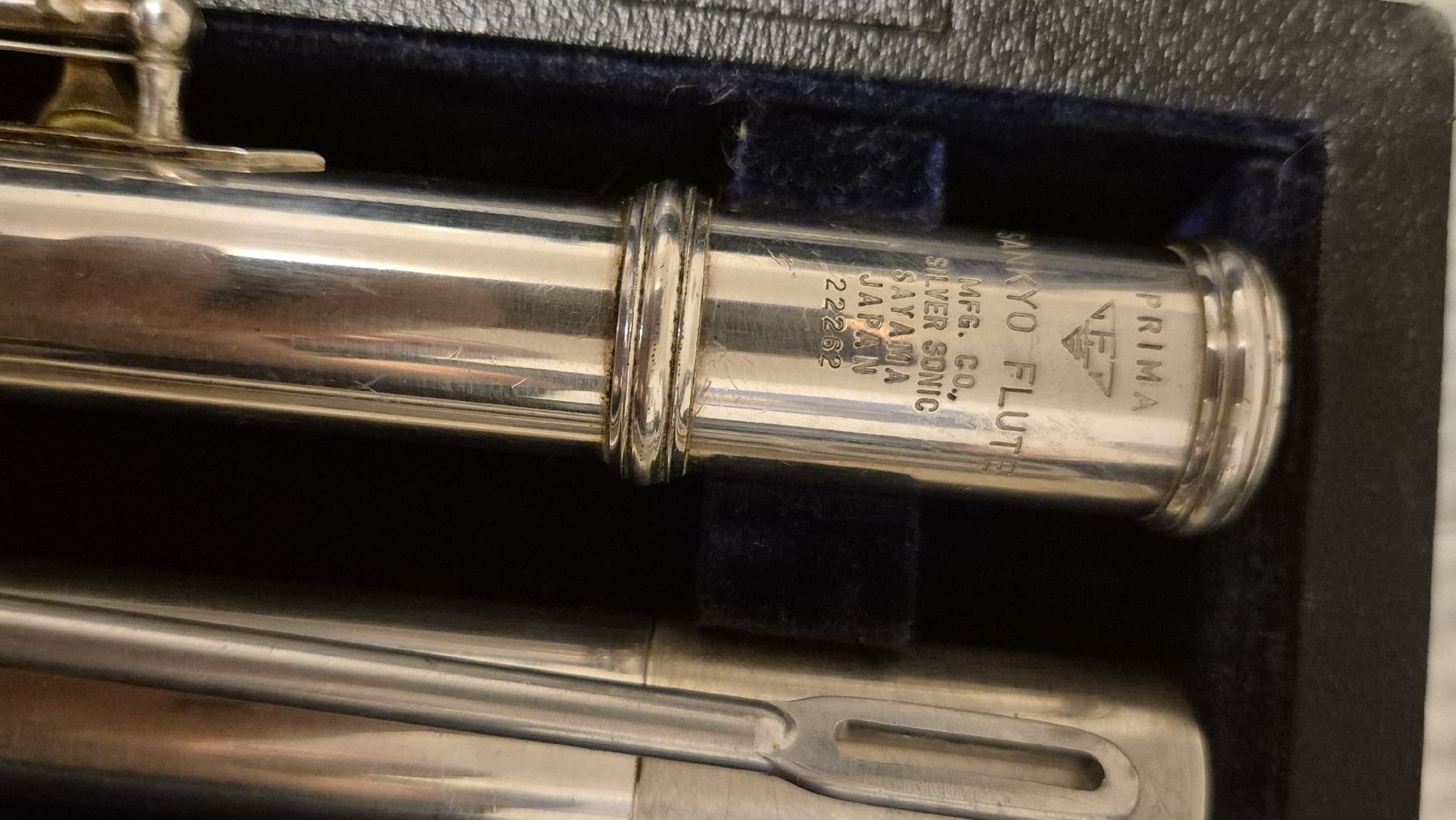 Sankyo Musikinstrumente: Sankyo Voll Silber 925 Querflöte – Gebraucht aus Rämismühle von beni0010 2
