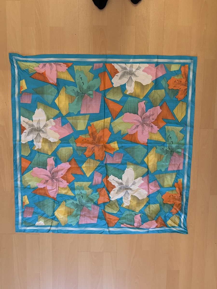 Foulard & Sciarpe: Schal von Jim Thompson, Thai Seide – Nuovo (secondo la descrizione) da Zürich venduto da chr_lgh5 1