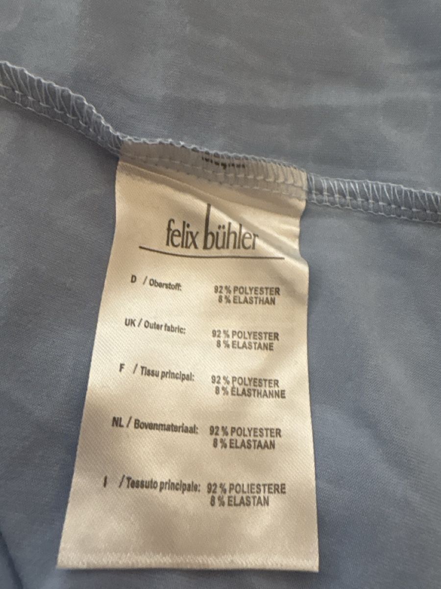 Felix Bühler T-shirt: Felix Bühler Funktions Shirt, hellblau, Gr. M – Usato da Maienfeld venduto da 8796 6