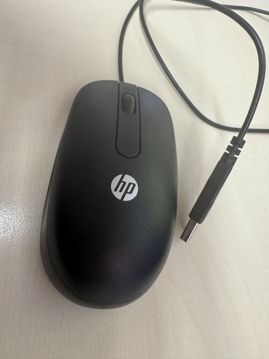 Hewlett Packard Maus: HP Maus USB schwarz gebraucht – Gebraucht aus Hermetschwil-Staff von rossoneri94