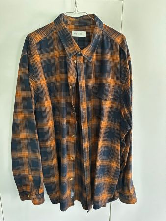 Herrenhemd Langarm Flanell 3XL