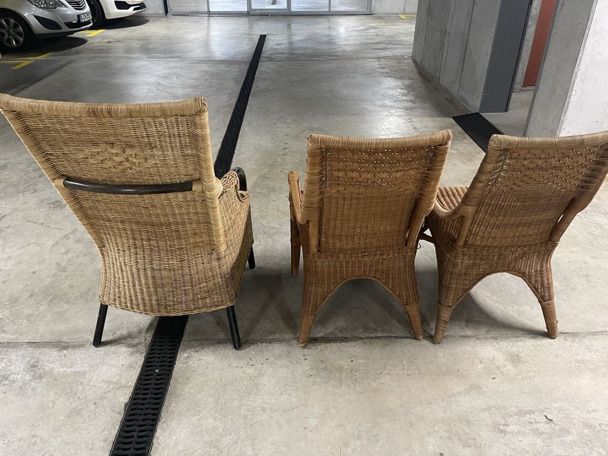 Poltrone: 3 Rattansessel – Usato da Kollbrunn venduto da Stutental 1