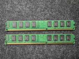 Kingston 4GB Kit 2x2GB DDR3-1333 RAM DIMM 1.5V 240Pin