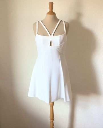 NEW BCBG Max Azria White Mini Dress 36