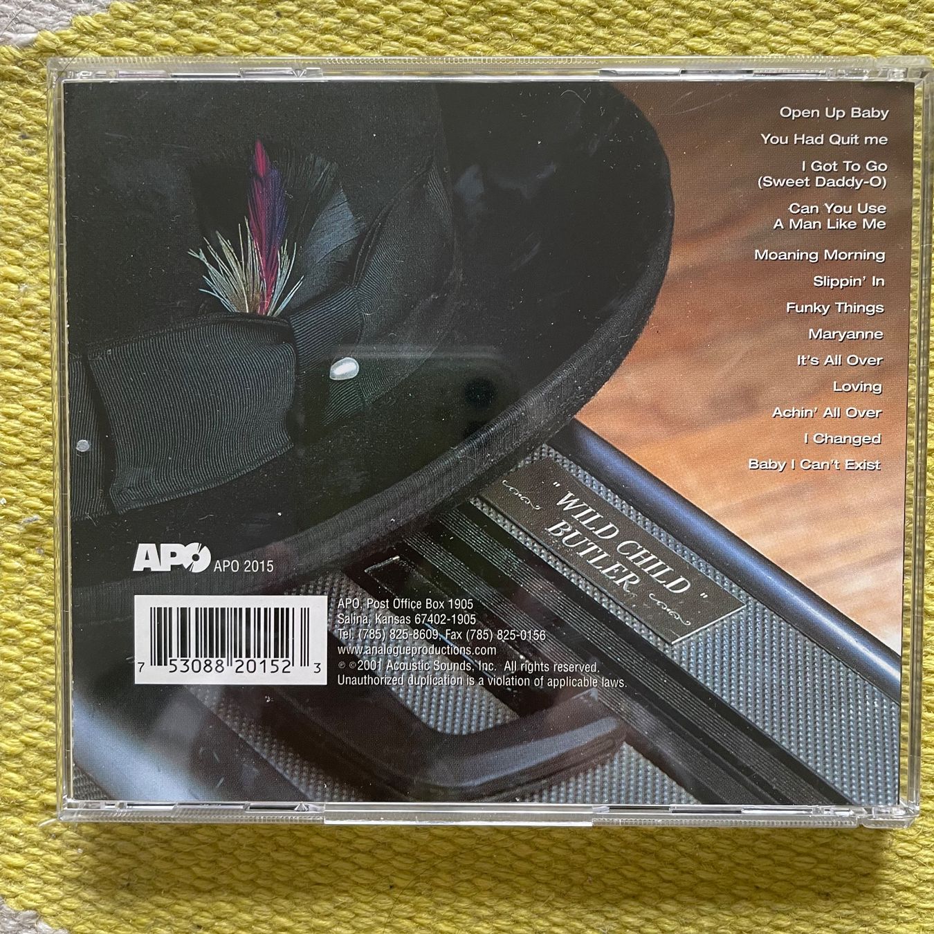 CD: WILD CHILD BUTLER-SHO NUFF – Usato da Rorschacherberg venduto da CD-Roli 1