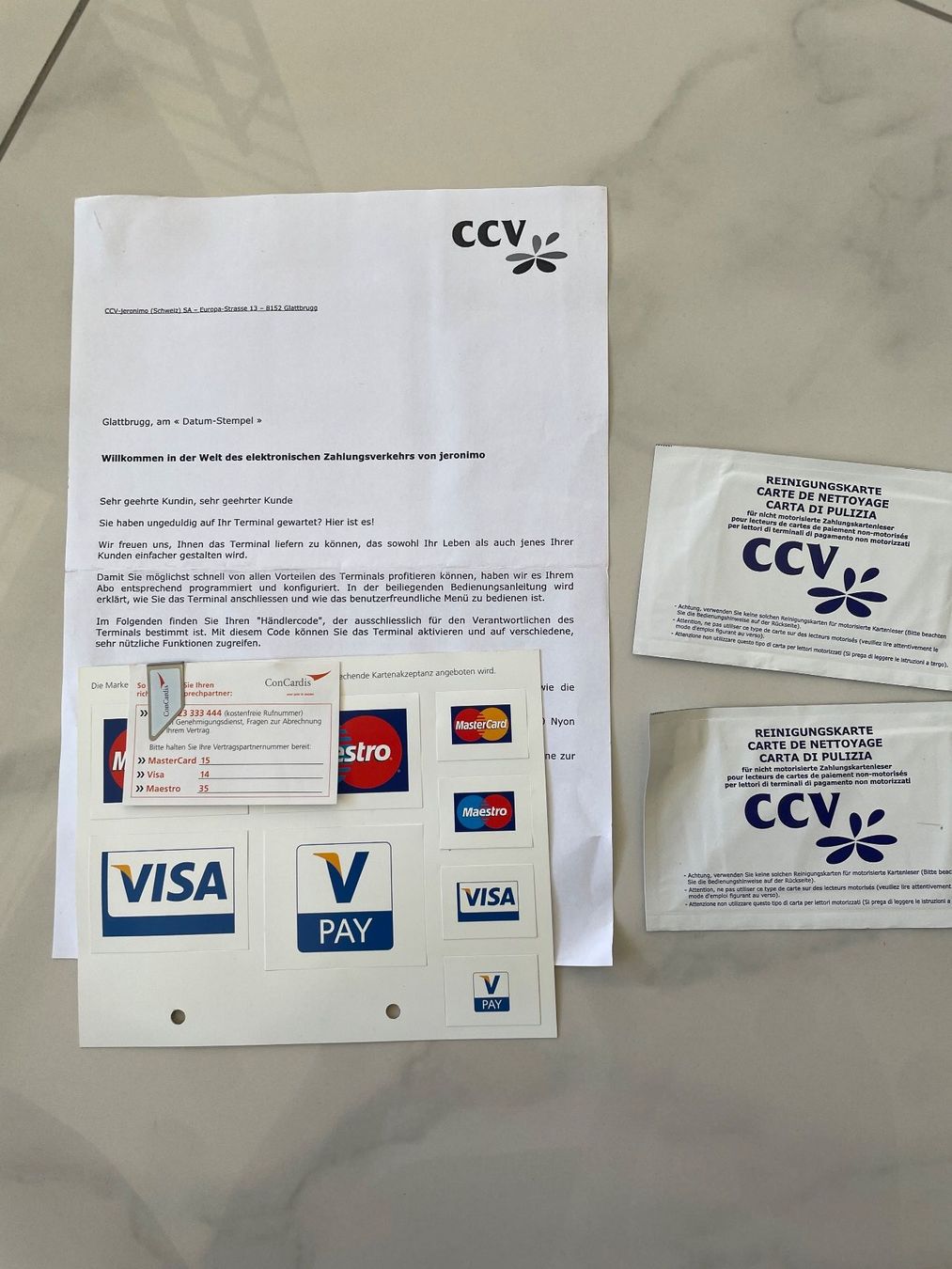 CCV Kassen: Kartenterminal CCV Jeronimo VX570 – Gebraucht aus Laupen ZH von surmeli 2