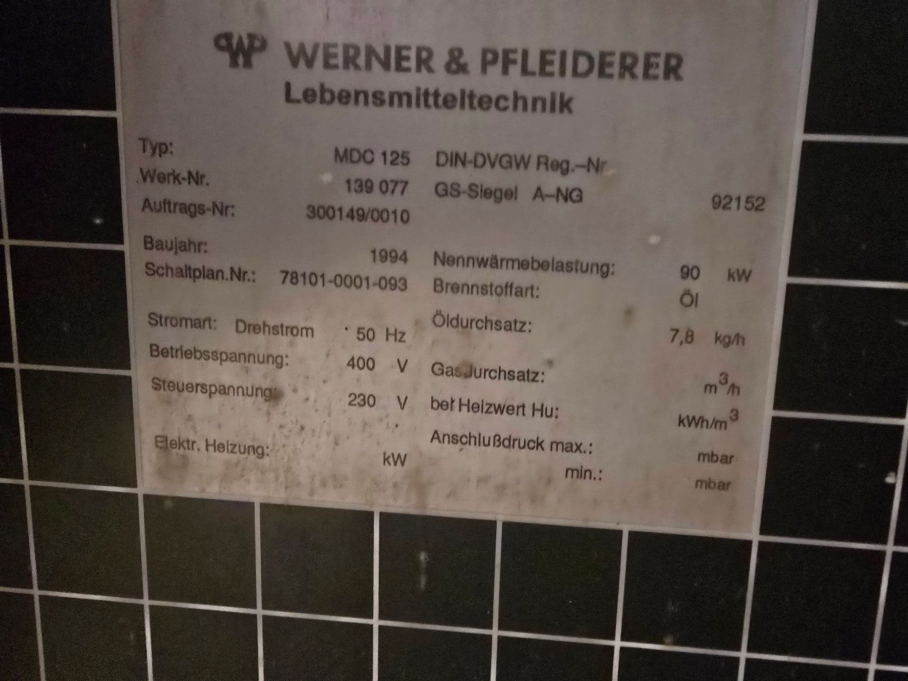 Backöfen: WP Matador Etagebackofen öl – Gebraucht aus Steinen von seb_6m2c 3